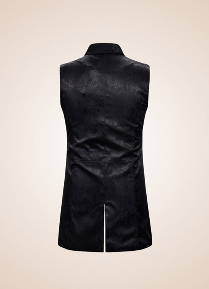Button Gothic Steampunk Vest - Steampunk Australia