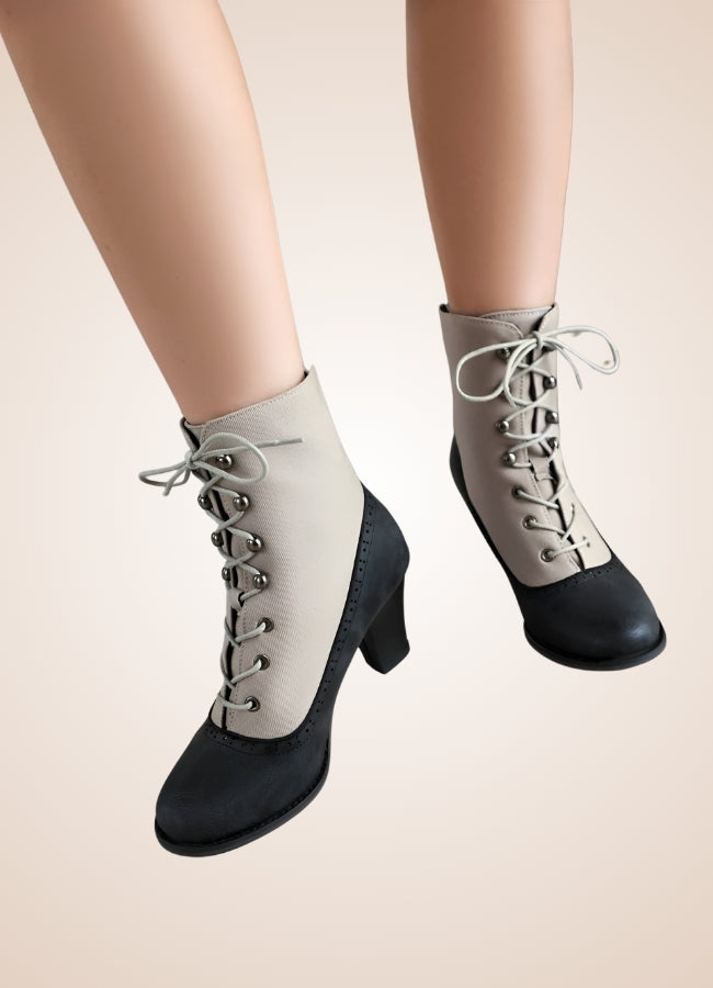 Chunky Heel Steampunk Boots - Steampunk Australia