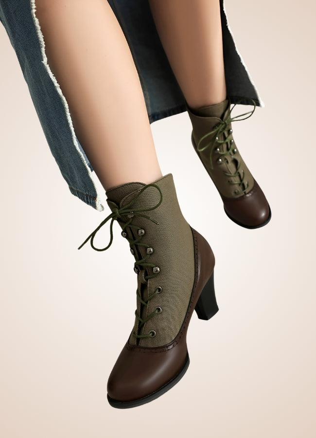 Chunky Heel Steampunk Boots - Steampunk Australia