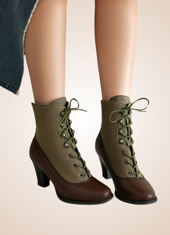 Chunky Heel Steampunk Boots - Steampunk Australia