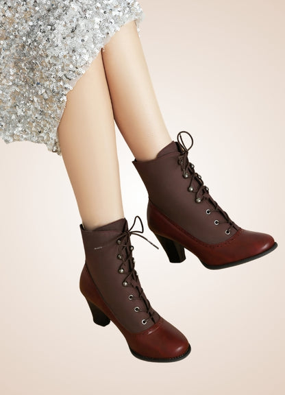 Chunky Heel Steampunk Boots - Steampunk Australia