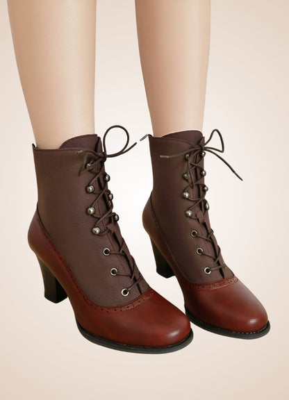 Chunky Heel Steampunk Boots - Steampunk Australia
