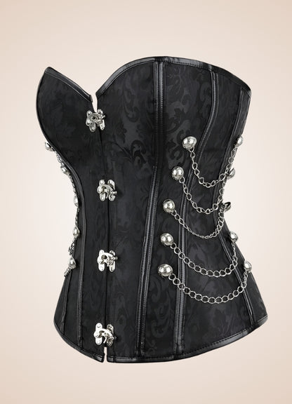 Classic Steampunk Chain Corset - Steampunk Australia