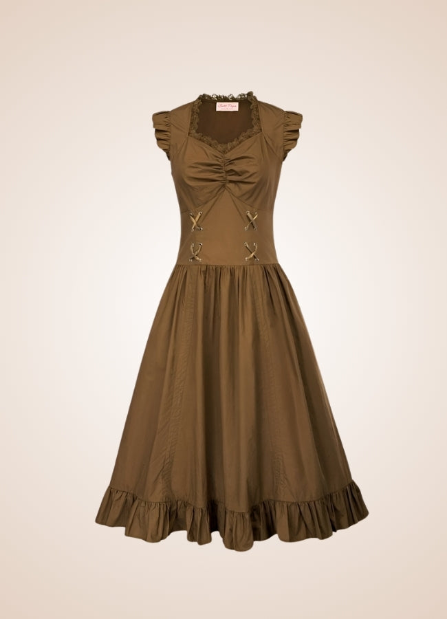 Classic Steampunk Summer Dress - Steampunk Australia