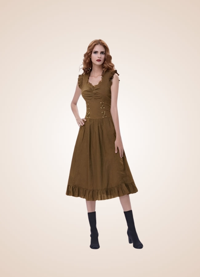 Classic Steampunk Summer Dress - Steampunk Australia