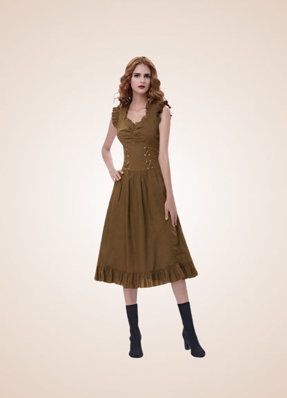 Classic Steampunk Summer Dress - Steampunk Australia