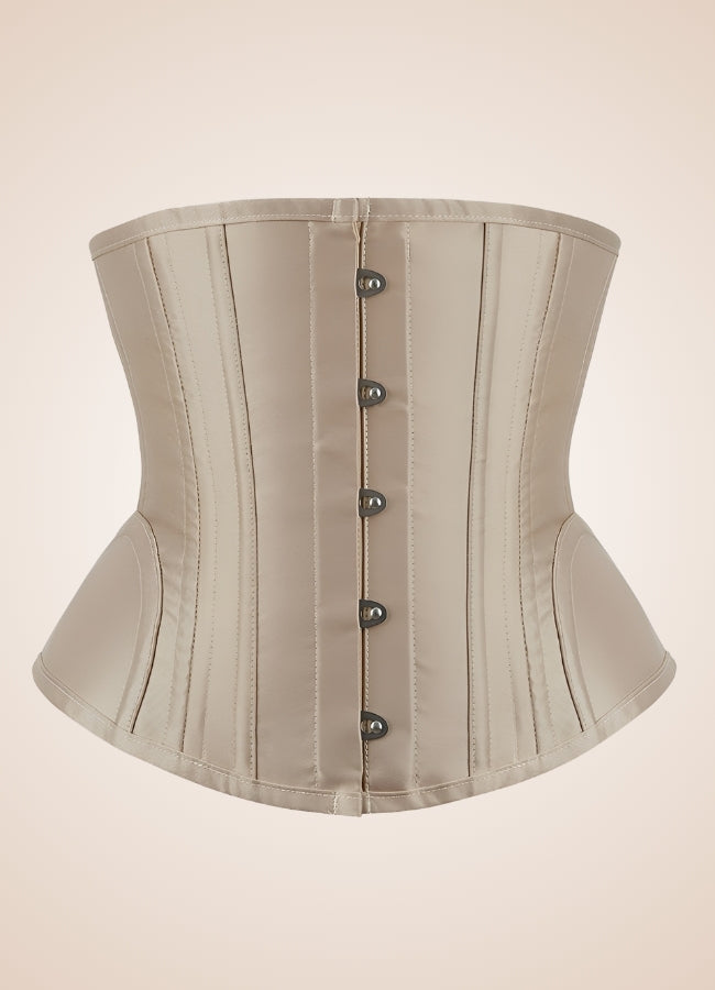 Cream Steampunk Corset - Steampunk Australia