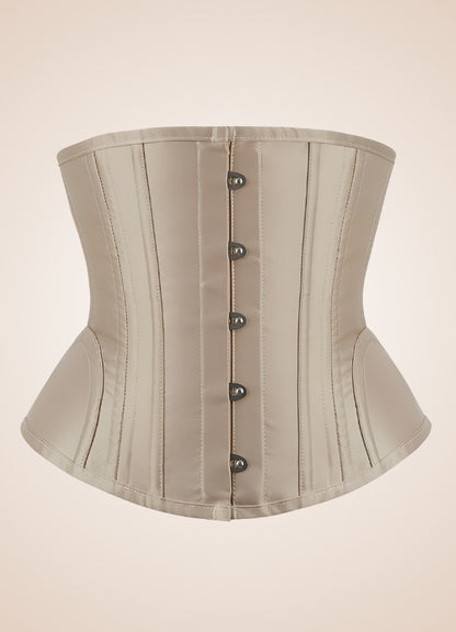Cream Steampunk Corset - Steampunk Australia
