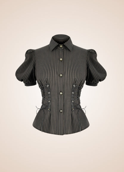 Dark Gothic Steampunk Shirt - Steampunk Australia