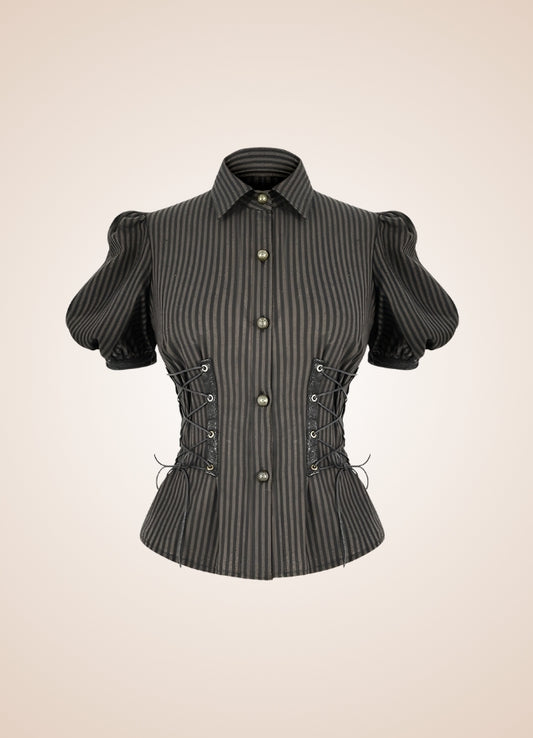 Dark Gothic Steampunk Shirt - Steampunk Australia
