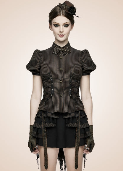 Dark Gothic Steampunk Shirt - Steampunk Australia