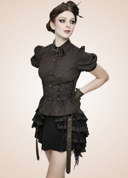 Dark Gothic Steampunk Shirt - Steampunk Australia