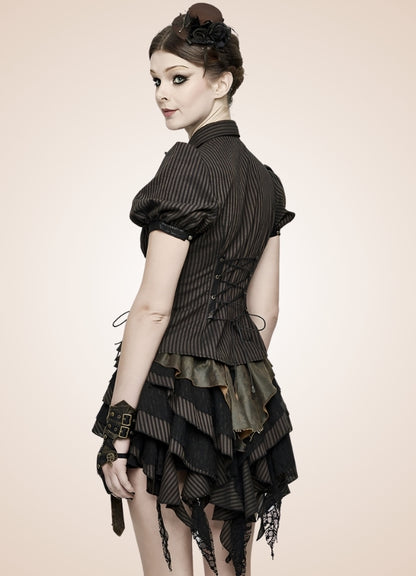 Dark Gothic Steampunk Shirt - Steampunk Australia