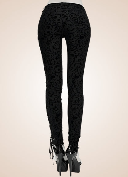 Devil Gothic Skinny Pants - Steampunk Australia