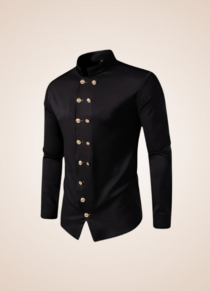 Double-breasted Steampunk Shirt - Steampunk Australia