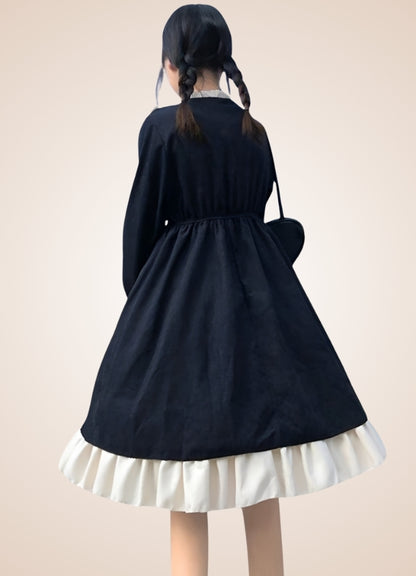 Double Layer Steampunk Lolita Dress - Steampunk Australia