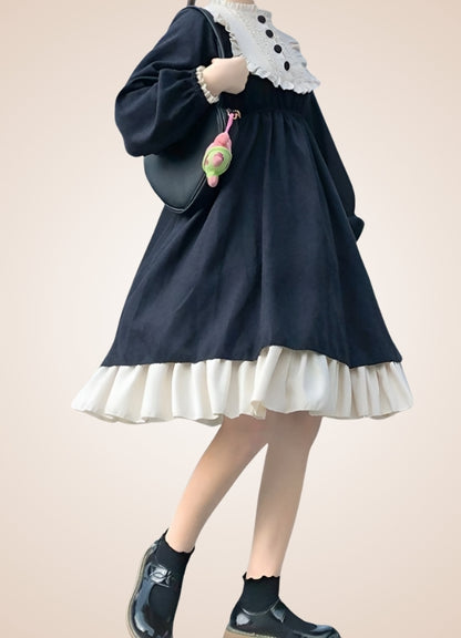 Double Layer Steampunk Lolita Dress - Steampunk Australia