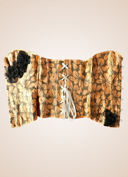 Golden Steampunk Corset - Steampunk Australia