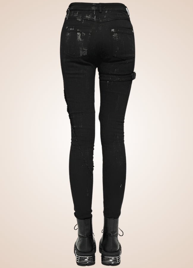 Goth Lolita Skinny Pants - Steampunk Australia