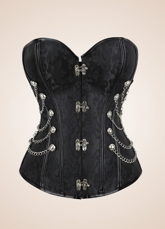 Gothic Chain Steampunk Corset - Steampunk Australia