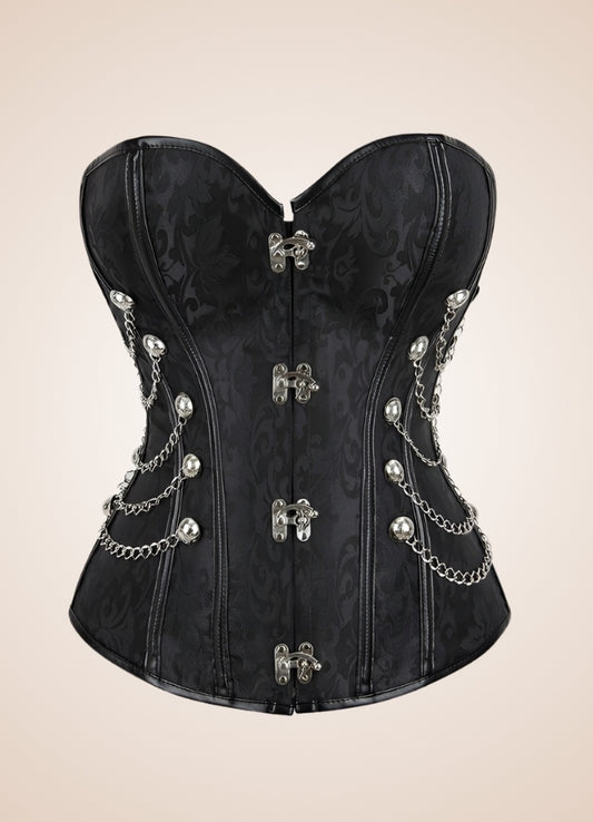 Gothic Chain Steampunk Corset - Steampunk Australia