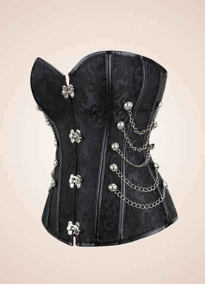 Gothic Chain Steampunk Corset - Steampunk Australia