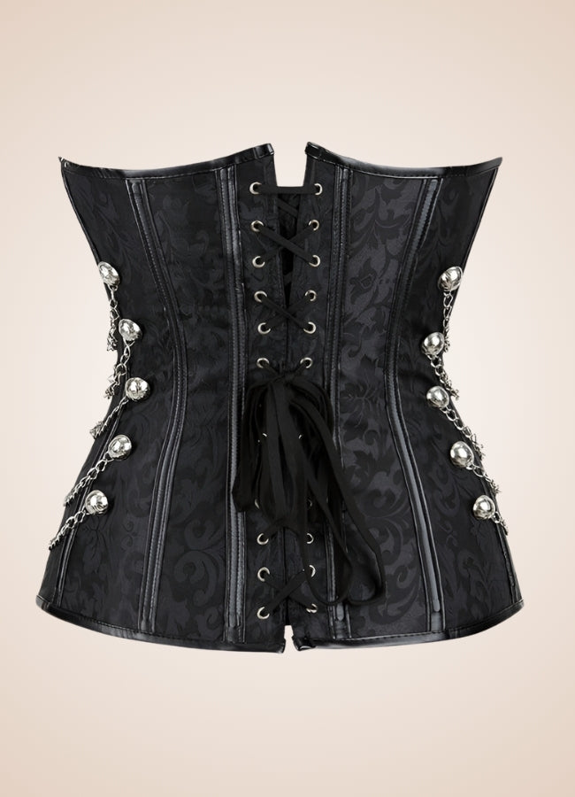 Gothic Chain Steampunk Corset - Steampunk Australia
