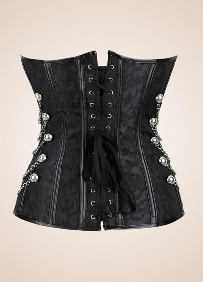 Gothic Chain Steampunk Corset - Steampunk Australia