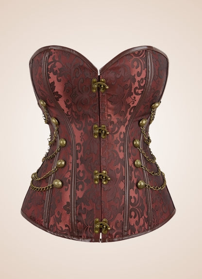 Gothic Chain Steampunk Corset - Steampunk Australia