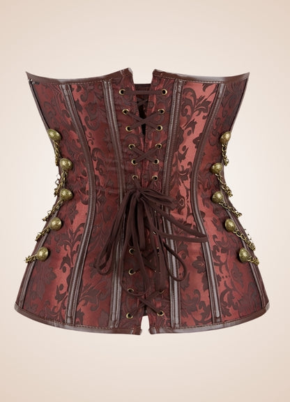 Gothic Chain Steampunk Corset - Steampunk Australia
