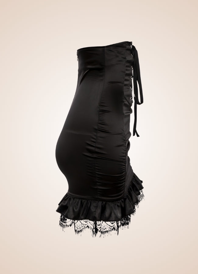 Gothic Lace Skirt - Steampunk Australia