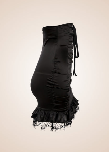 Gothic Lace Skirt - Steampunk Australia