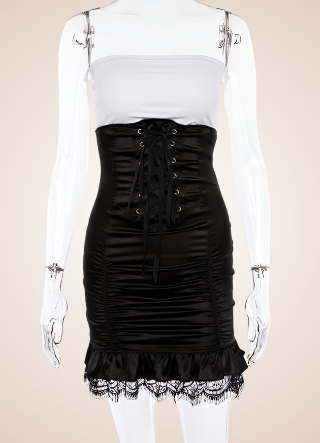 Gothic Lace Skirt - Steampunk Australia