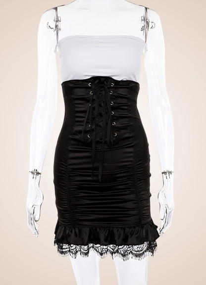 Gothic Lace Skirt - Steampunk Australia