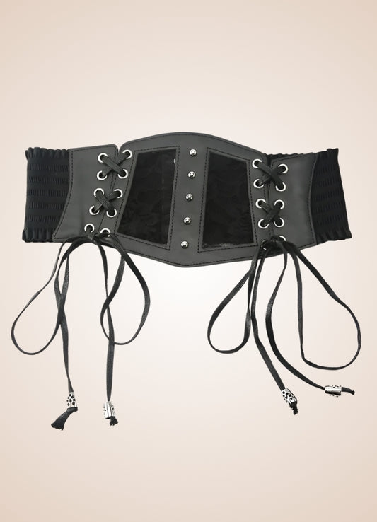 Gothic Lace Up Corset - Steampunk Australia