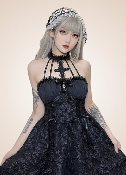Gothic Lolita Corset Dress - Steampunk Australia