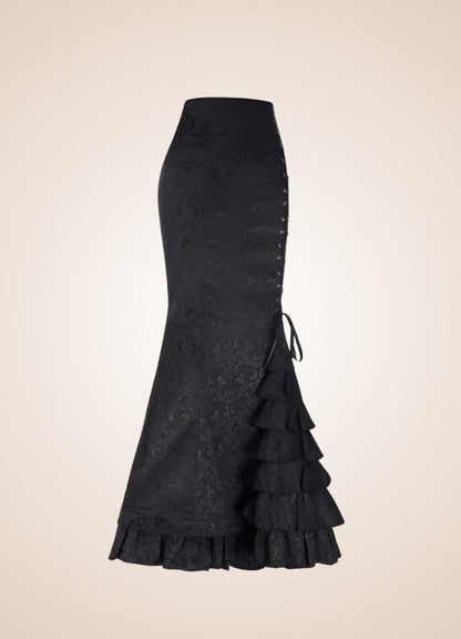 Gothic Medieval Long Skirt - Steampunk Australia