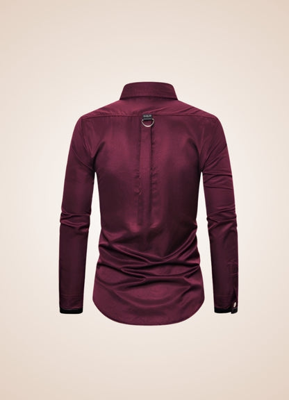 Gothic Men's Casual Shirt - Steampunk Australia