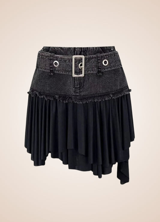 Gothic Mini Skirt - Steampunk Australia