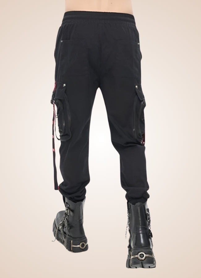 Gothic Punk Jogger Pants - Steampunk Australia