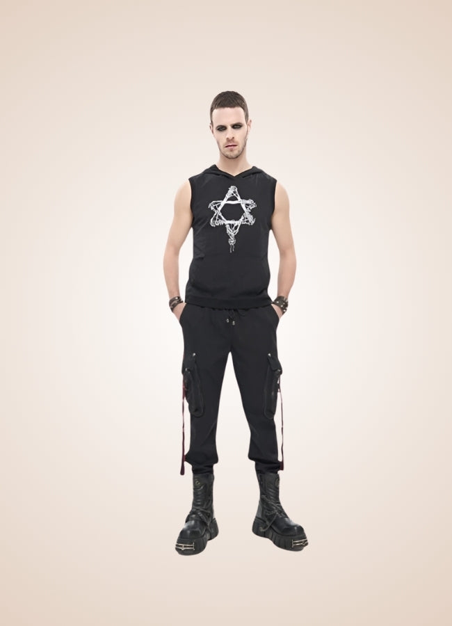 Gothic Punk Jogger Pants - Steampunk Australia
