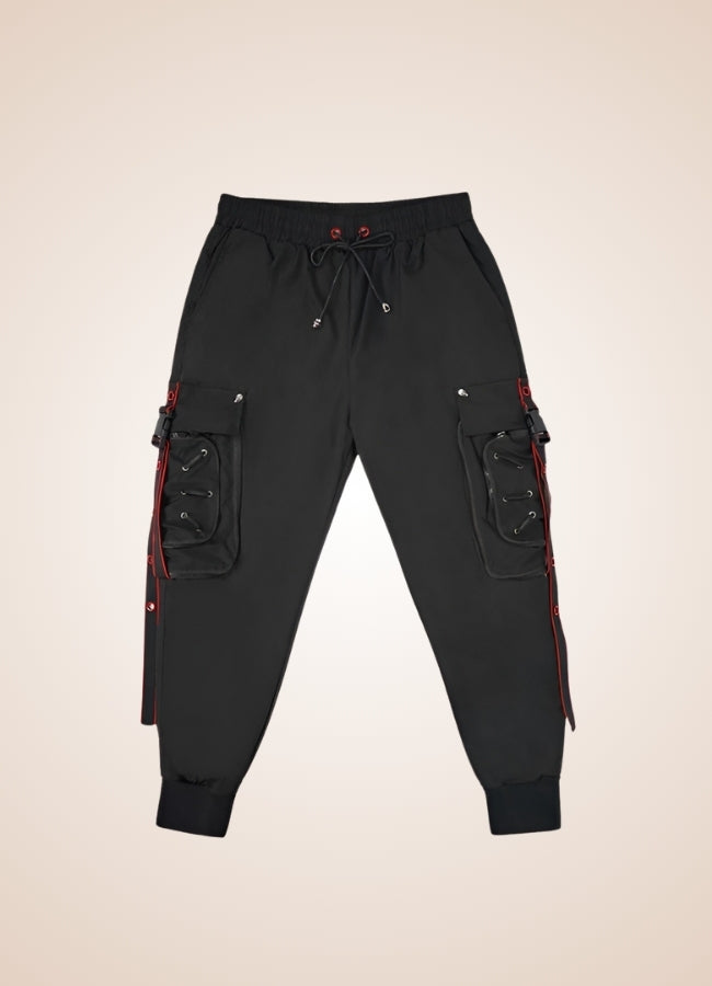 Gothic Punk Jogger Pants - Steampunk Australia