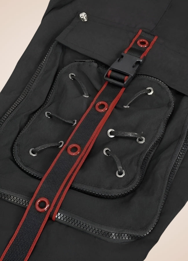 Gothic Punk Jogger Pants - Steampunk Australia