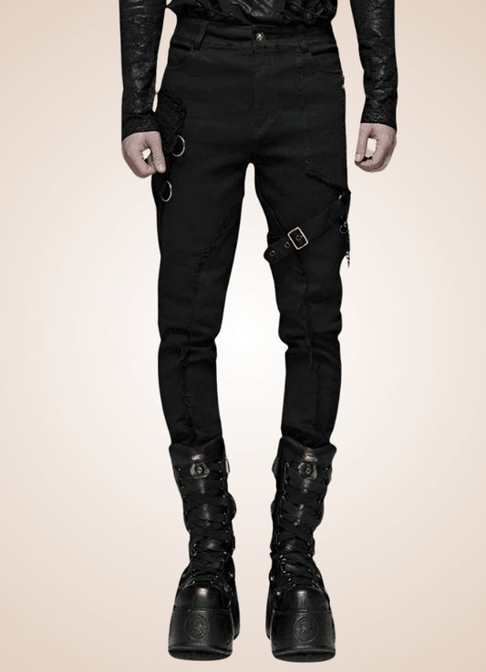 Gothic Punk Men's Pants - Steampunk Australia