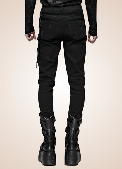 Gothic Punk Men's Pants - Steampunk Australia