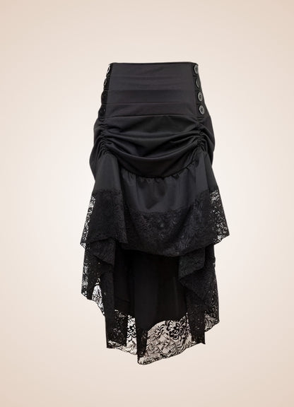 Gothic Ruffled Skirt - Steampunk Australia