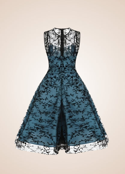 Gothic Sleeveless Mesh Dress - Steampunk Australia