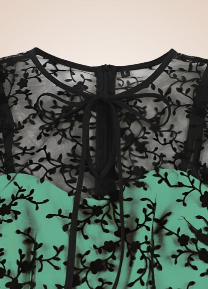 Gothic Sleeveless Mesh Dress - Steampunk Australia