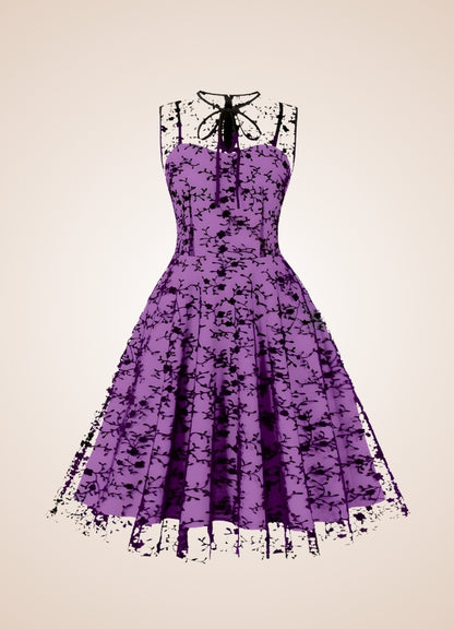 Gothic Sleeveless Mesh Dress - Steampunk Australia