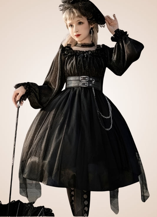 Gothic Steampunk Lolita Dress - Steampunk Australia